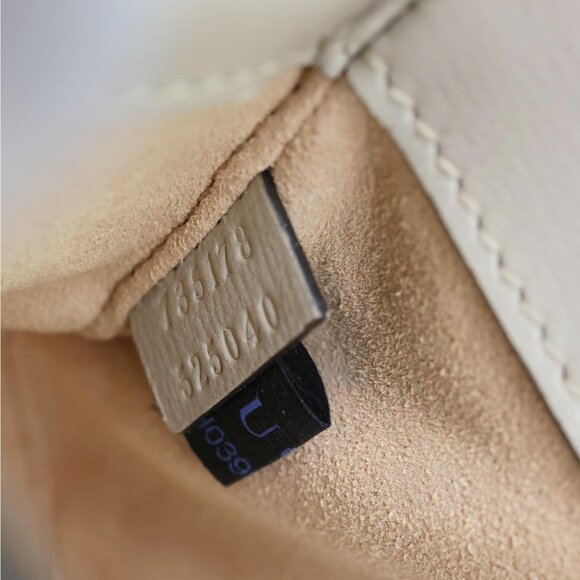 Gucci Horsebit 1955 Small GG Supreme Canvas Shoulder Bag Beige 735178 - Picture 16 of 16